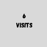 6 visits: 6 visits in 1 month (without material)